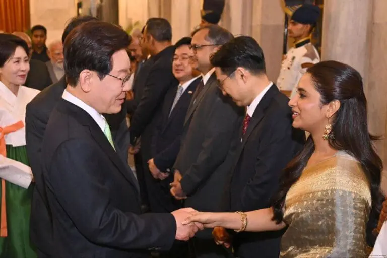Priyanka Mohan Attends Rashtrapati Bhavan Dinner