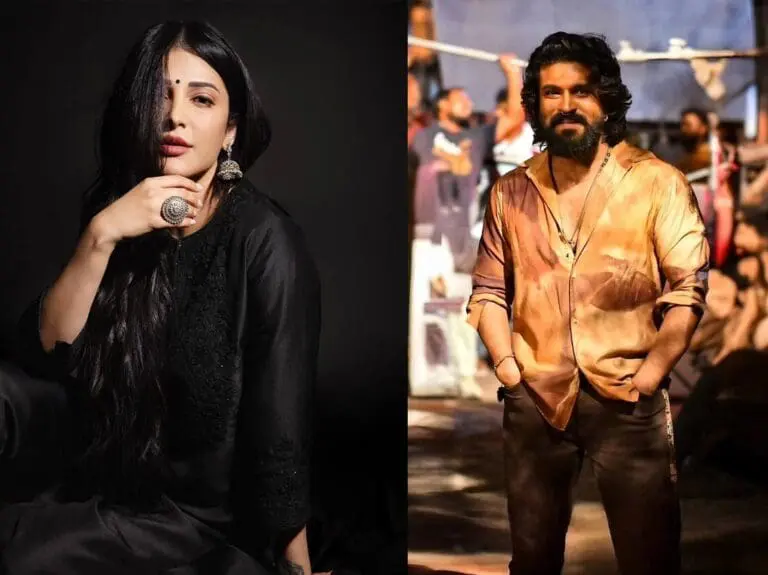 Shruti Haasan Confirmed for Peddi Special Song with Ram Charan