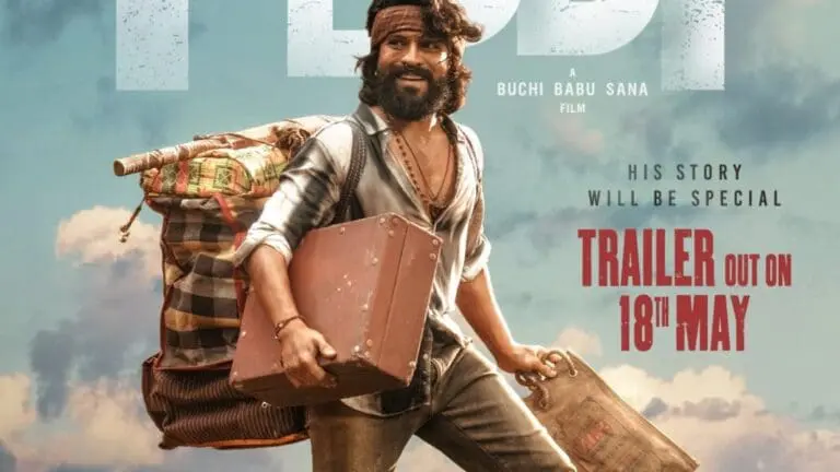 Ram Charan Peddi Trailer Release Date Locked for May 18