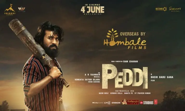 Hombale Films Announces Peddi Overseas Distribution