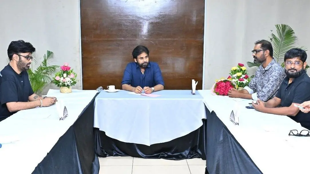 Telugu Producers Meet Pawan Kalyan, the Deputy Chief Minister of Andhra Pradesh