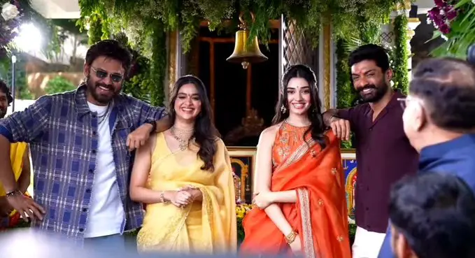 Keerthy Suresh and Krithi Shetty confirmed as female leads in Venky Anil 5