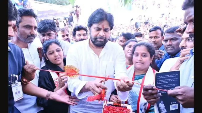 Pawan Kalyan Launches Jana Sena Office in Hyderabad
