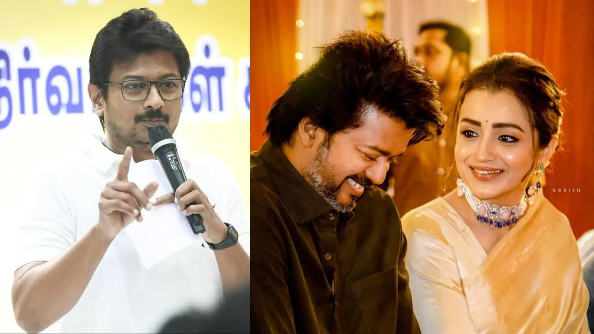 Udhayanidhi Stalin Arrested Over Vijay-Trisha Remarks; Tamil Nadu Political Row Escalates Udhayanidhi Stalin Arrested Over Vijay-Trisha Remarks; Tamil Nadu Political Row Escalates