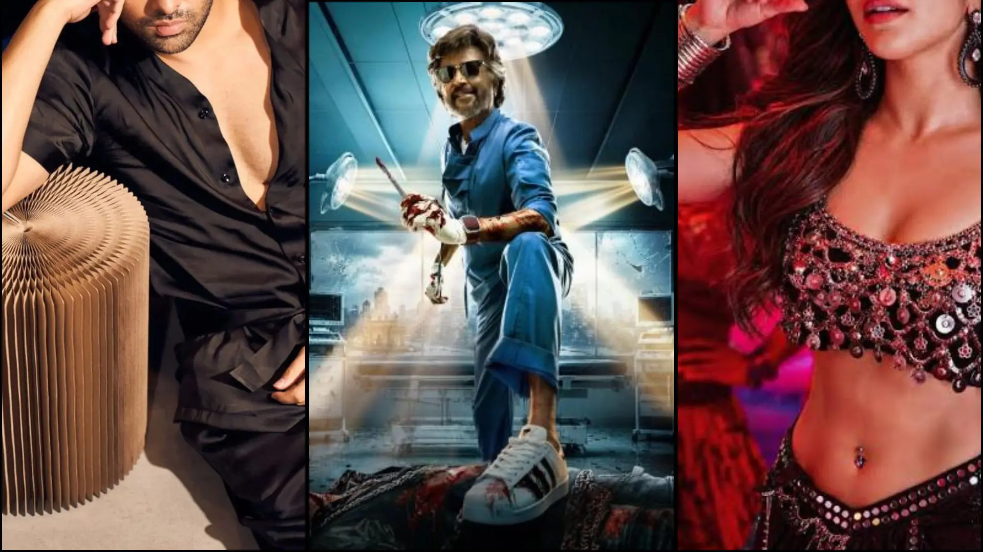 Rajinikanth’s Dharman (Centre) Rajinikanth’s Dharman (Centre)