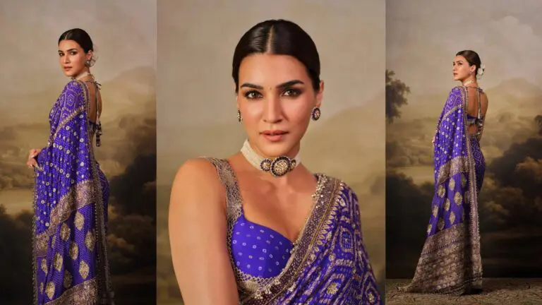 Kriti Sanon Looks Like A Royal Dream In Blue [HD Pics]