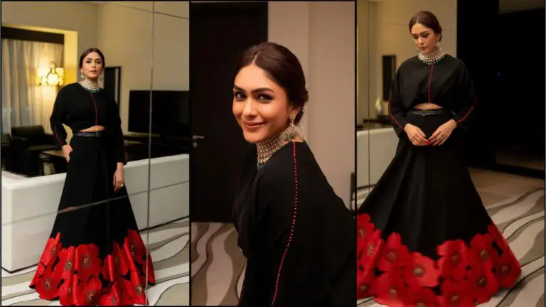 Mrunal Thakur’s Black Fire [HD Pics]