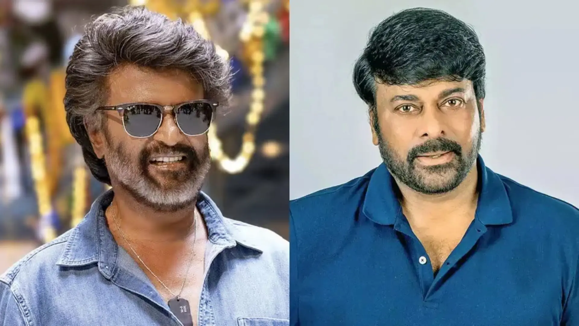 Jailer 2 sparks comparisons between Rajinikanth (left) and Chiranjeevi. Jailer 2 sparks comparisons between Rajinikanth (left) and Chiranjeevi.