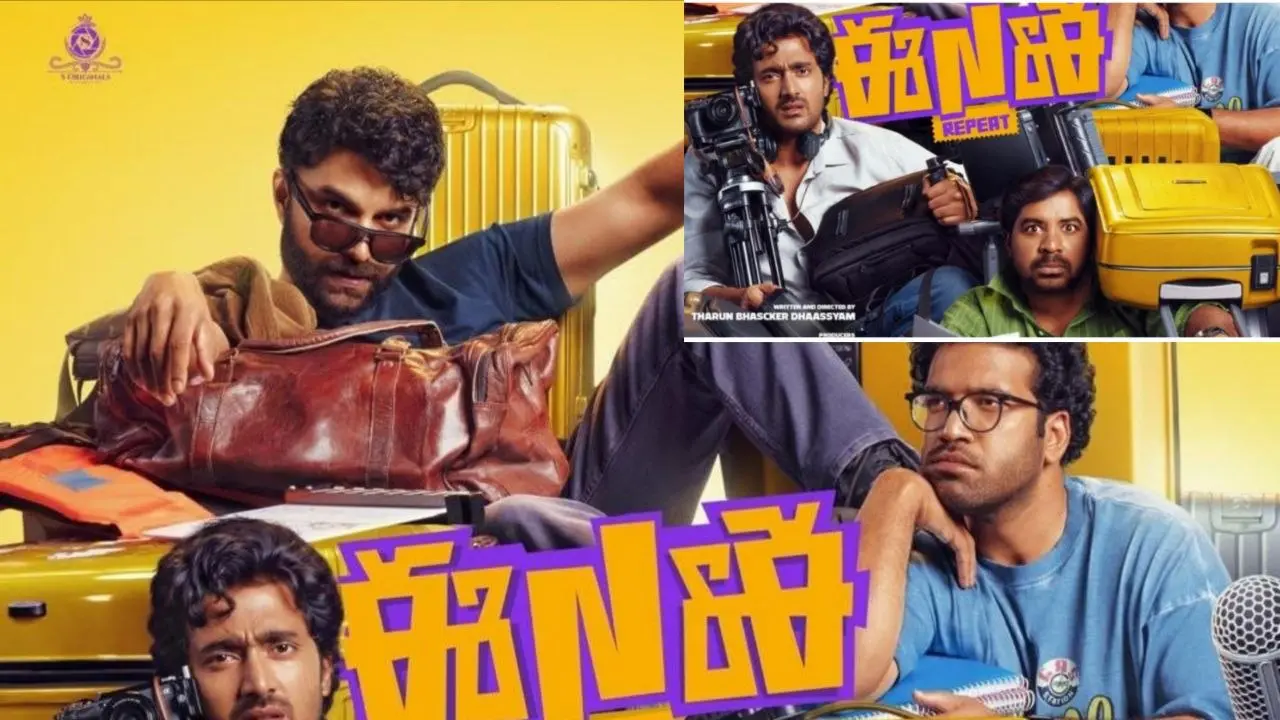 ENE Repeat New Poster Vishwak Sen and his Gang arrive on November 19th: ENE Repeat
