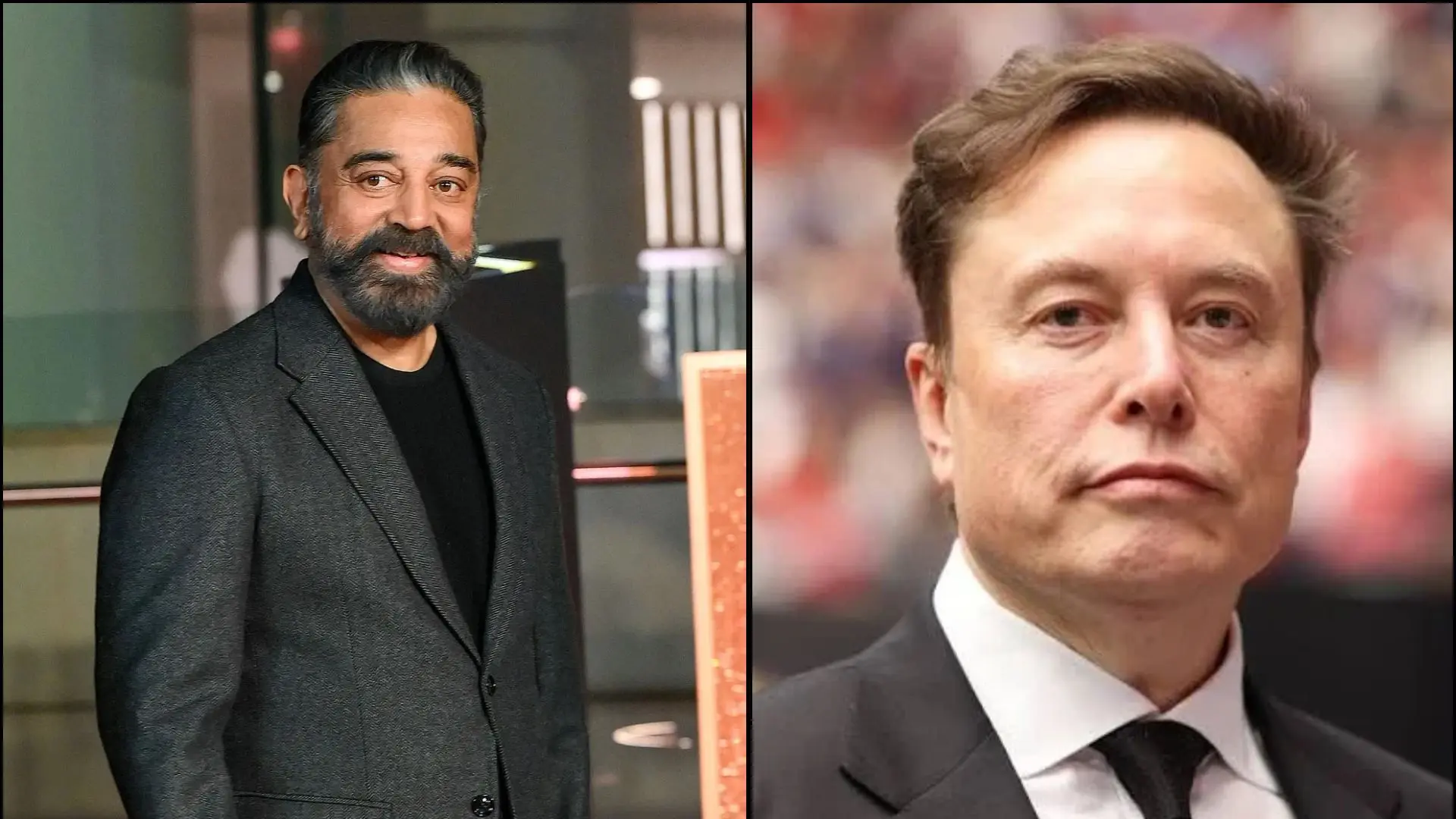 Kamal Haasan & Elon Musk (left to right) Kamal Haasan & Elon Musk (left to right)