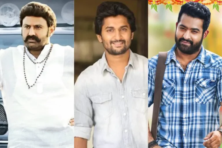 Tarak and Nani for Akhanda pre-release event