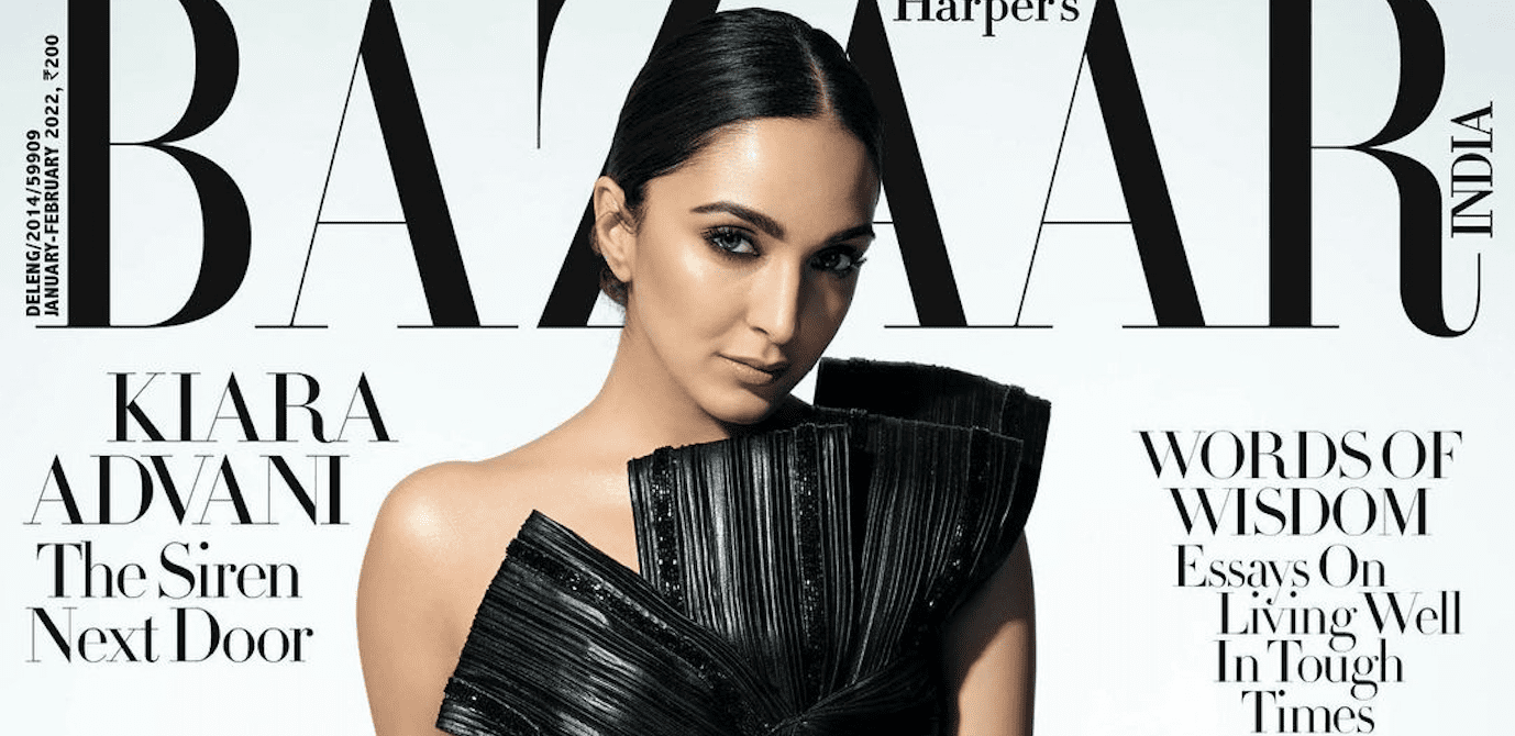 Jaw Dropping Kiara Advani on Harper's Bazaar Magazine