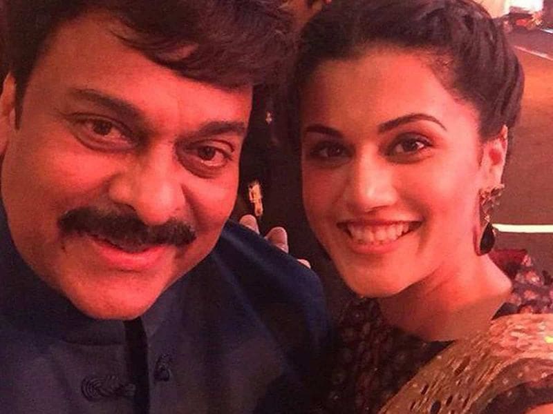 Because Of Politics I Missed A Chance To Act With Taapsee Says Megastar Chiranjeevi