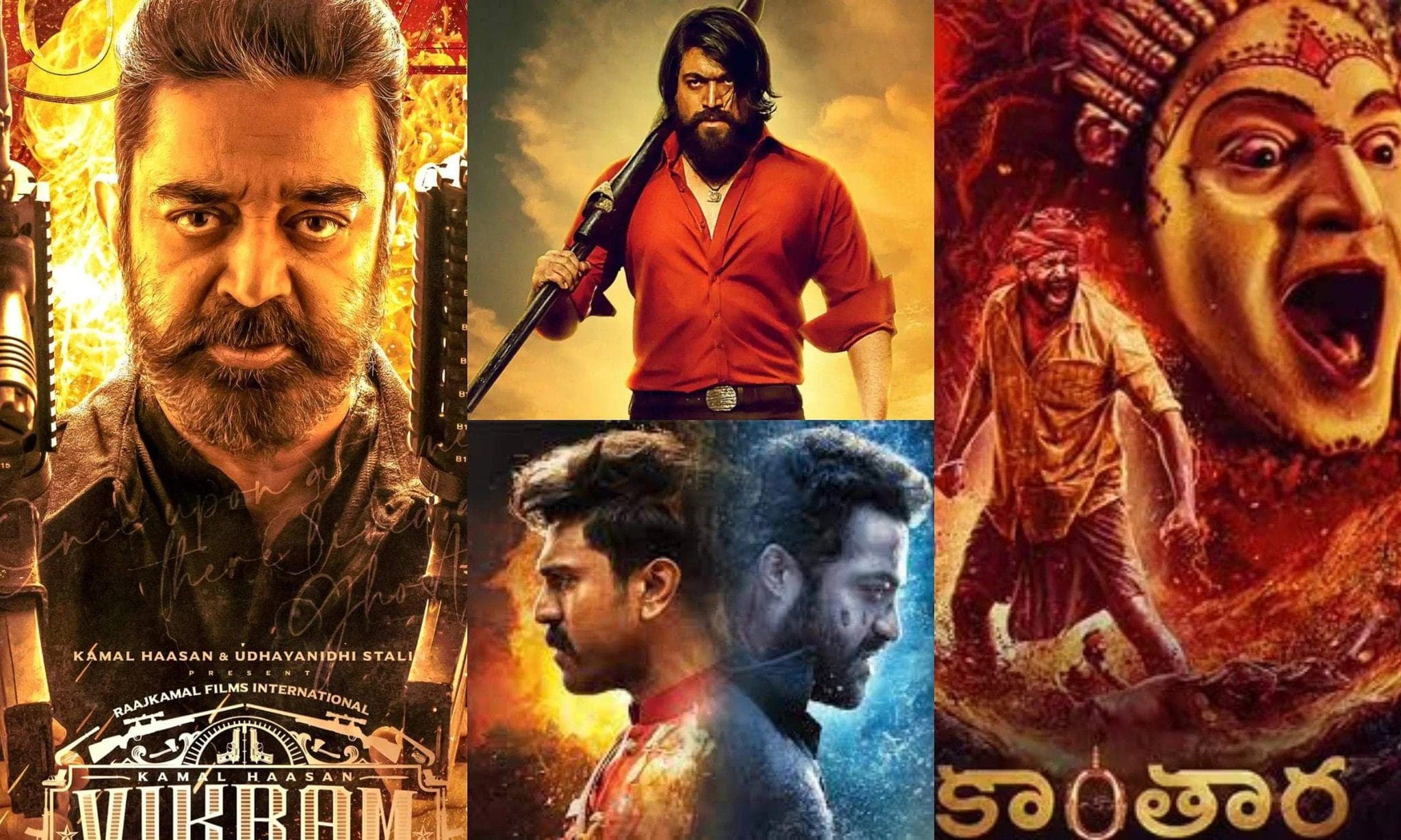 IMDB Top Movies in India for 2022 RRR, Kantara, Vikram make it to the