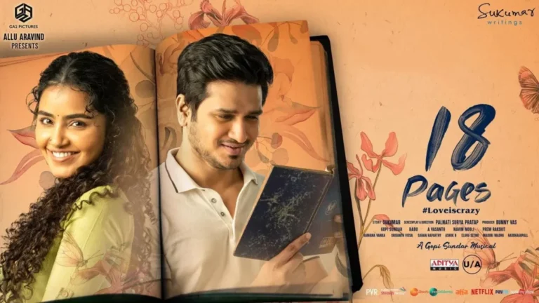 Nikhil’s 18 Pages movie streaming on OTT