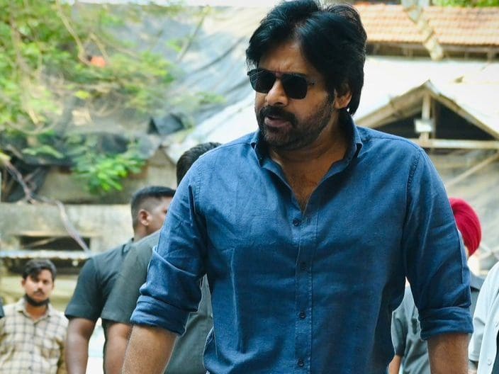 Pawan Kalyan's Dynamic Presence in Shooting Stills Outshines First ...