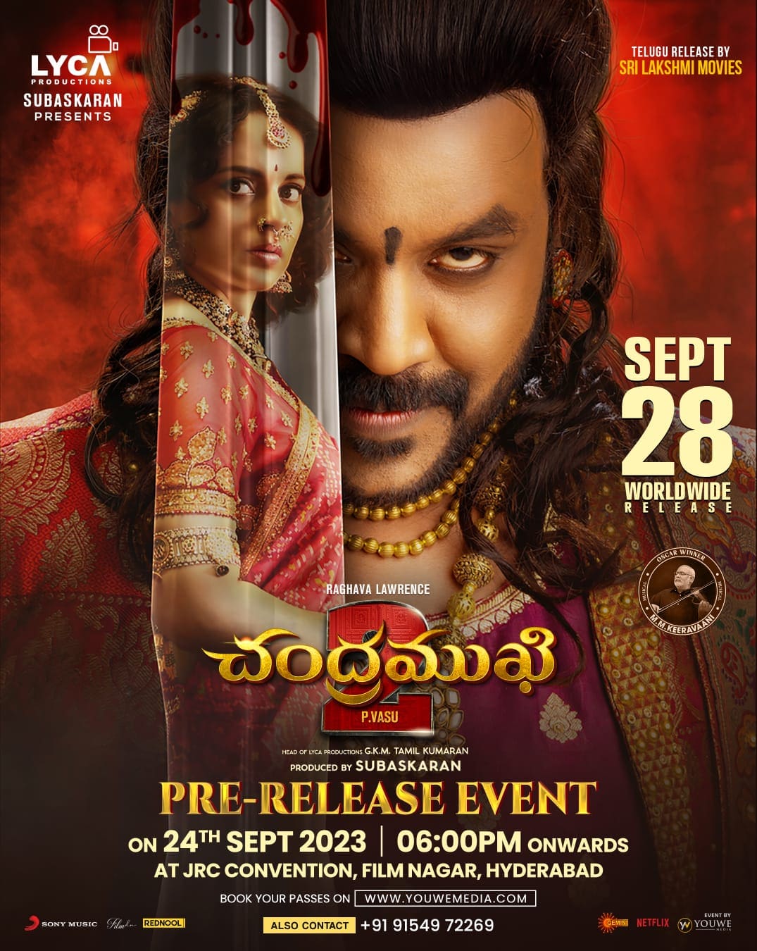 chandramukhi 2 movie review and rating