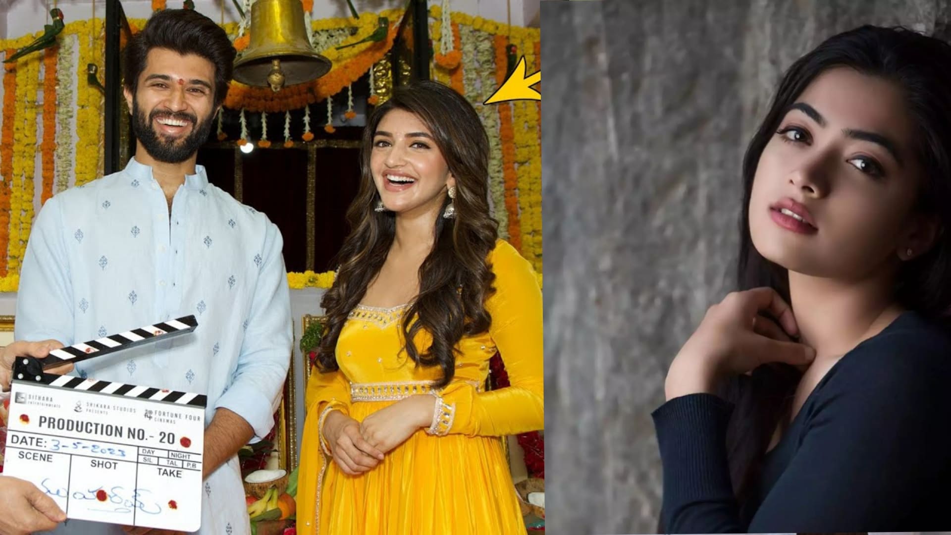 Sree Leela Out - Rashmika In For Vijay Deverakonda's Film - TrackTollywood