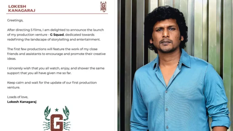 Lokesh Kanagaraj ventures into movie production