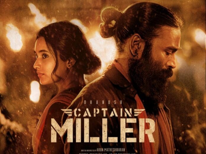 Captain Miller's runtime, Trailer, release, and business details. Captain Miller's team plans to release it in Tamil, Telugu, Hindi, and Kannada. Coming to the business, the movie is said to have done the highest pre-release business in Dhanush's Career. The theatrical and nontheatrical business fetched record amounts for Dhanush. Saregama Music has bagged Captain Miller's audio rights, and the OTT giant Amazon Prime Video has acquired the Digital Rights.