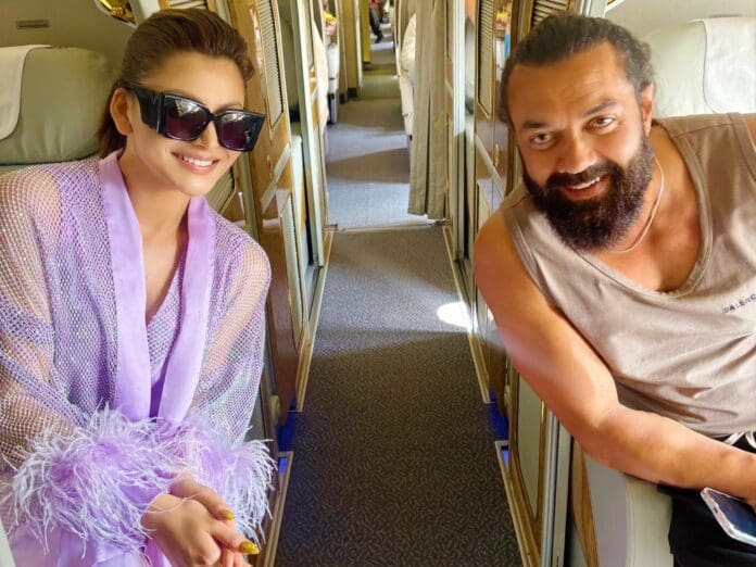 Animal star Bobby Deol joined Balakrishna’s NBK109 sets. Actress Urvashi Rautela shared a snapshot with Bobby Deol on her social media account in the latest update, showing her excitement about working on the film. Urvashi and Bobby's candid moment has excited Balakrishna fans. The film's production has started in Rajasthan's vibrant landscapes, which are expected to provide a visually captivating cinematic experience.