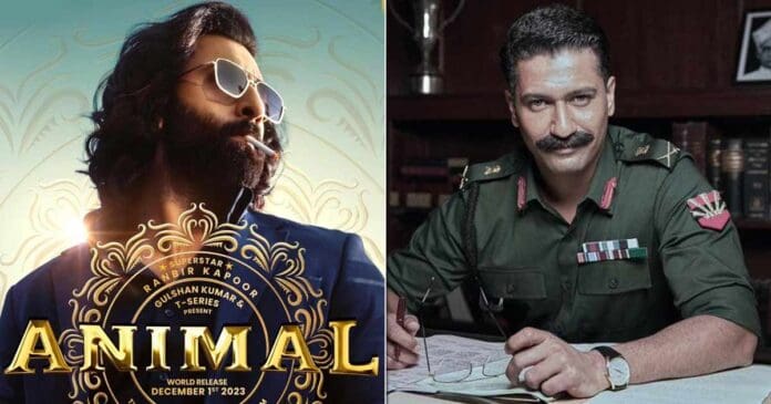 Animal and Sam Bahadur 1st weekend national chains box office collections