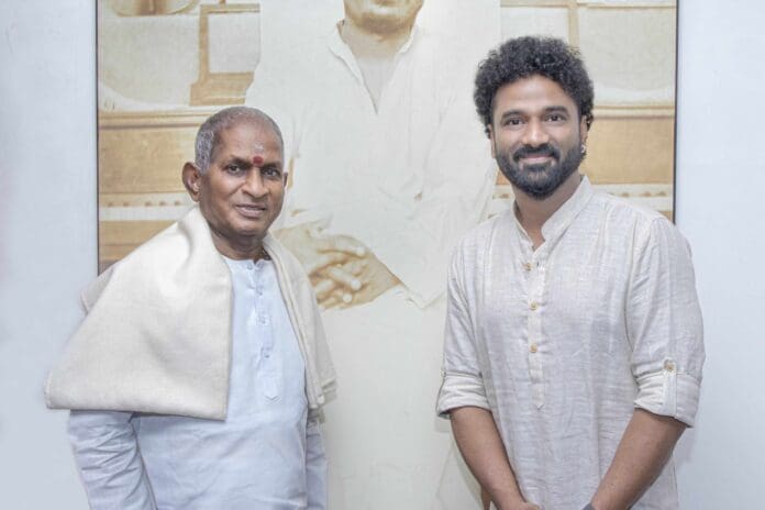 'Maestro' Ilaiyaraaja with Devi Sri Prasad