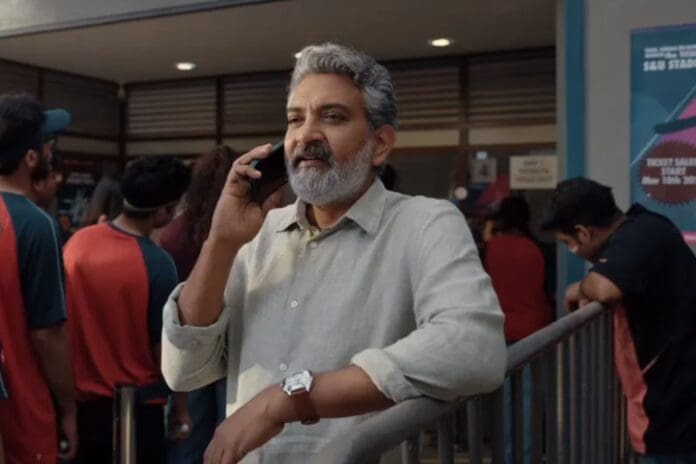 S. S. Rajamouli in Cred Ad