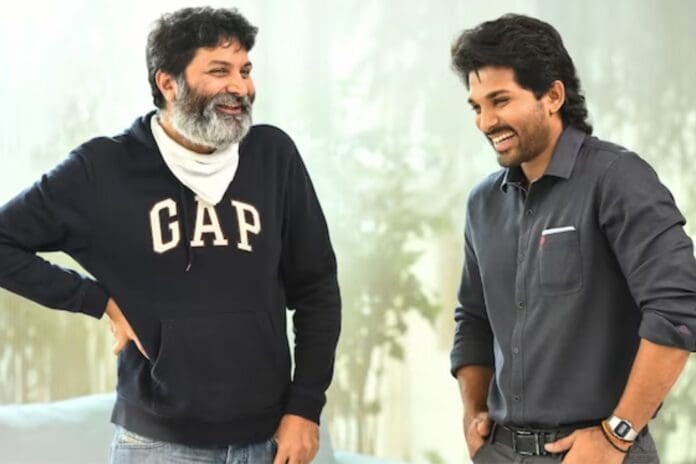 Trivikram & Allu Arjun (left to right)