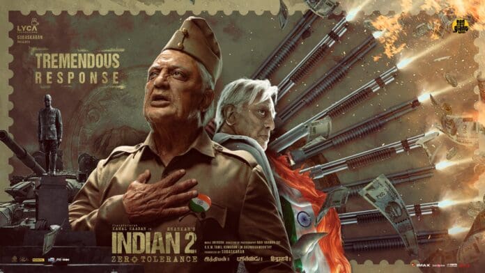 Indian 2 1st week worldwide box office collections