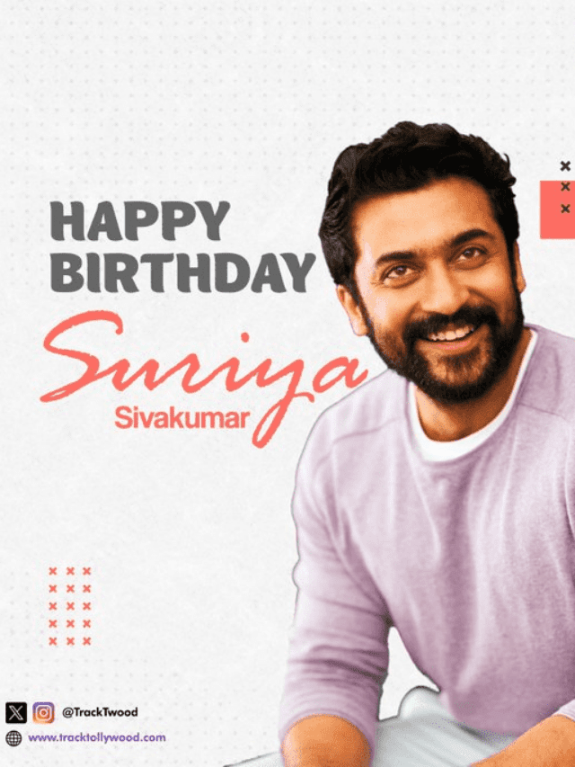 Celebrating Suriya Sivakumar on his birthday!