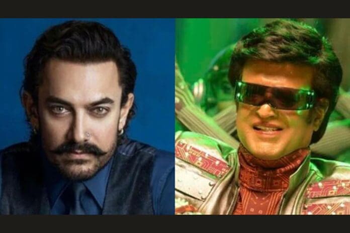 Aamir Khan & Rajinikanth (left to right)