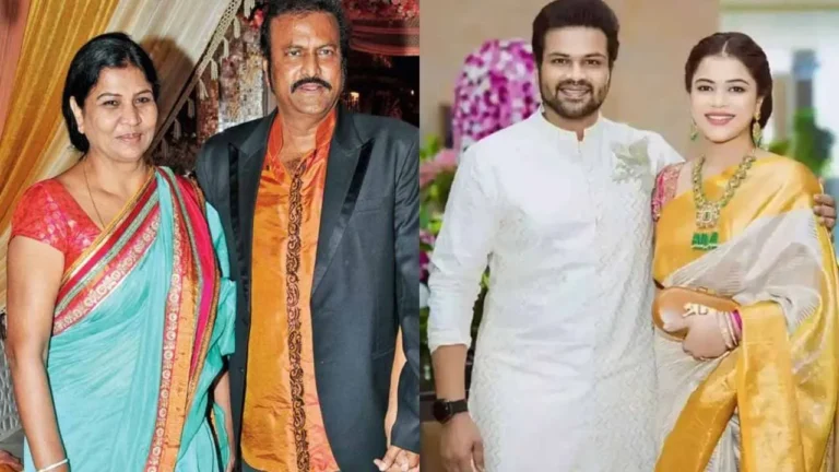 Manchu Manoj’s Mother supports Vishnu