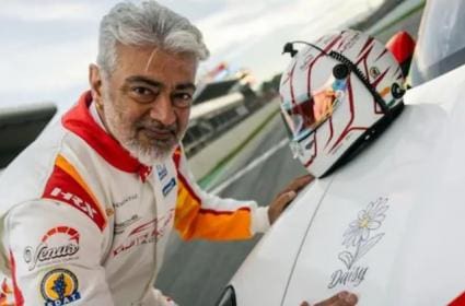 Ajith's Racing practice takes a dangerous turn.