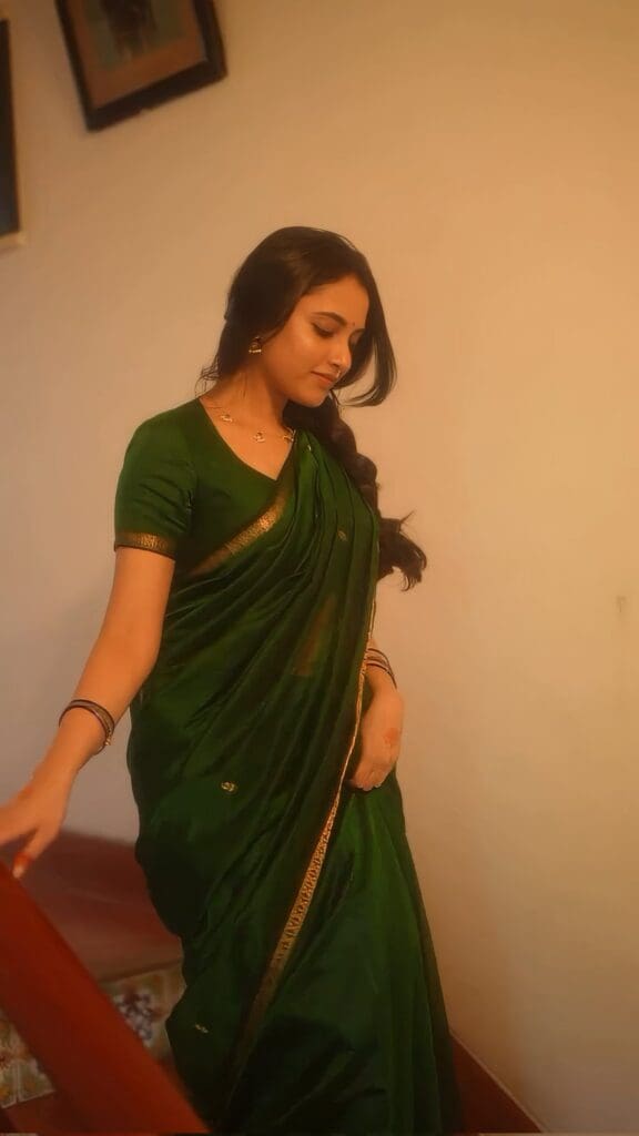 Emerald Elegance: Priyanka Mohan image 6