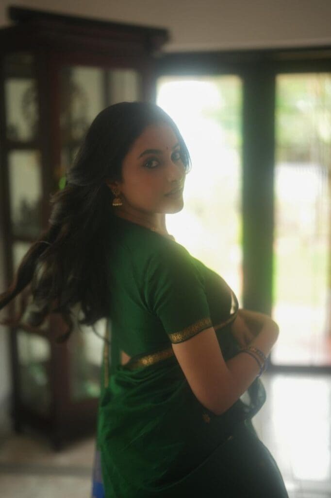 Emerald Elegance: Priyanka Mohan image 10