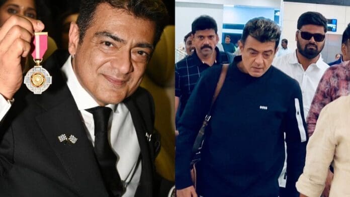 huge crowd of excited fans greeted Ak at Chennai airport. The actor got mobbed as excitement among fans grew, injuring his leg and leading to his admission to a Chennai hospital on Wednesday. He got admitted for physical therapy. The actor is expected to be discharged from the hospital tonight. The fans and dear ones are tense as Ajith Kumar gets injured at the airport, but it is being said that there is no need to worry about his health, and he will be fine.