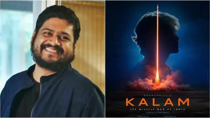 Yes, Director Om Raut, who faced a lot of criticism for bad VFX and content in Adipurush, has announced his new film, Kalam: The Missile Man of India, starring Dhanush. This biopic focuses on APJ Abdul Kalam, the former president of India and aerospace scientist, following the disappointment of Adipurush. Om Raut shared an official poster of Kalam on Instagram. He captioned the post as, 