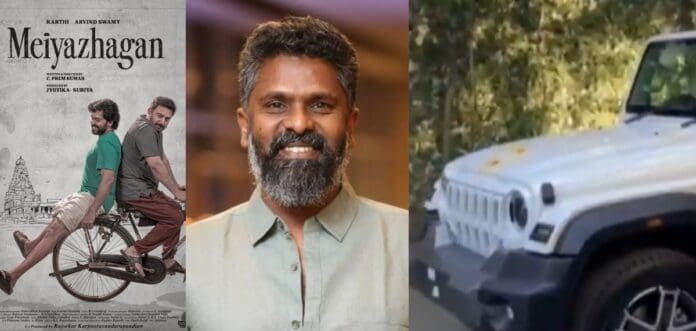 Prem Kumar created magic with 96, and he also made Meiyazhagan very sensitively. The film has become a favorite for many across languages. Suriya and Karthi gifted a costly car to Prem Kumar, who gave them such a beautiful film. Suriya and Karthi’s special gift to Satyam Sundaram director is doing rounds on social media. Meiyazhagan is undoubtedly one of the best films produced by Suriya. Karthi's performance in the film has been appreciated by everyone. The audiences of Kollywood and Tollywood are all connected to Karthi's character and performance. Prem Kumar is coming up with the sequel to 96 after this movie.