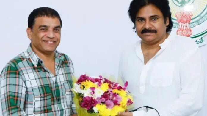 Today, Pawan Kalyan spoke to the Cinematography Minister Kandula Durgesh and officials and discussed the rates of eatables in theaters, cleanliness in theaters, and ticket rates, along with discussing who was behind the idea of shutting down theaters. Producer Dil Raju thanked DCM Pawan Kalyan for his valuable suggestions for the Telugu film industry. The renowned producer recently arranged a press meet and stated that he or the Telugu Film Chamber did not announce any shutdown of theaters. 