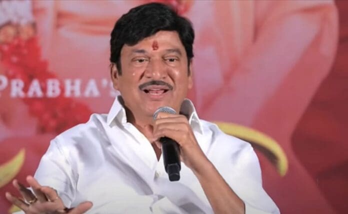 Not only that, Rajendra Prasad also expressed his impatience with the audience in the House. When he mentioned that he had received the NTR award the previous day, when no one clapped, he asked, 
