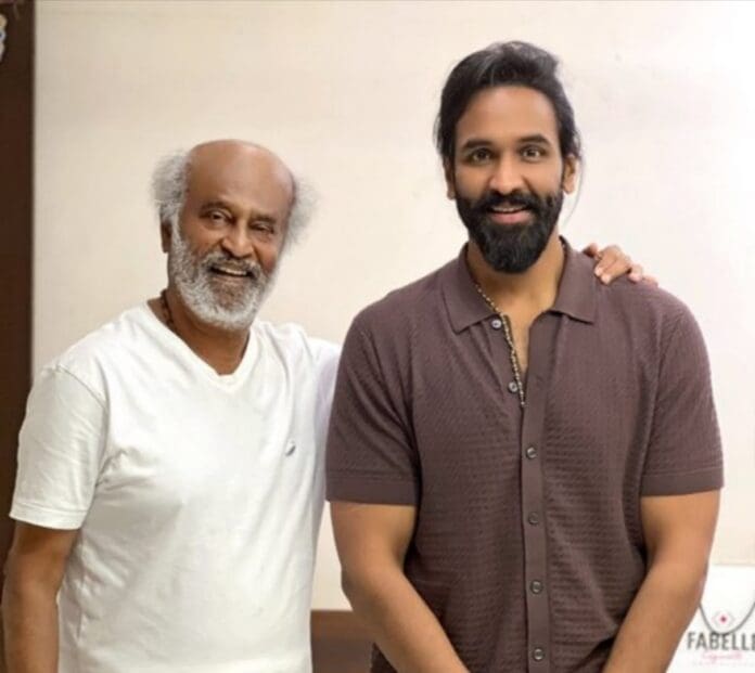 Vishnu said he waited 22 years for that hug, and Rajini's support makes him feel both grateful and humble. Rajini's wife, Latha, and other family members also watched the movie and appreciated Manchu Mohan Babu and Vishnu for making such a great movie. Vishnu also shared in the tweet that 