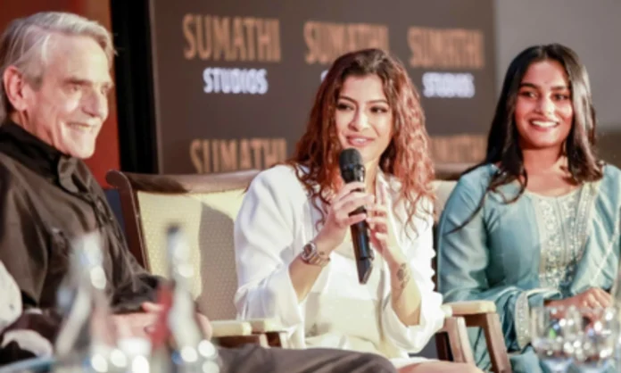 Speaking about the project, Varalakshmi said, 