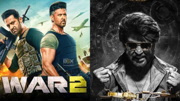 The buzz is that Out of the total 30+ IMAX screens in India, Yash Raj Films banner has reportedly signed an exclusive agreement for their movie to occupy all screens for two weeks. This means they have left no IMAX screens available for Coolie, which is also releasing on the same date. This may not be a huge effect for Rajini—Lokesh's film. However, if the YRF team continues to lock multiplex screens in the same way, then definitely it will be an issue, as Coolie also aims for big numbers in all areas. As of now, the fans are having discussions and arguments on social media, as Hrithik Roshan and NTR's War 2 locks all IMAX screens, and Rajinikanth's Coolie has been left out.