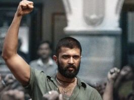 The film's Nizam rights are said to be around 15 Cr, and Andhra[6 Territories] business stands at 15 Cr - 16 Cr. The Ceded business is around 5.5 Cr, which takes total Telugu states business to 35 Cr. If we add ROI - 5 Cr, and overseas - 10 Cr, the film's Telugu version business reaches 50 Cr. Which means Vijay Devarakonda's Kingdom's Telugu verson breakeven is 50 Cr Share.