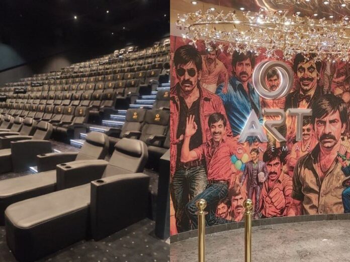 Vanasthalipuram in Hyderabad will get its first fancy multiplex, and people near the area are super excited about it. Ravi Teja is stepping into the cinema exhibition scene with ART Cinemas, teaming up with Asian Cinemas. The brand-new multiplex is ready to launch on July 31, 2025, featuring six cutting-edge screens that will give East Hyderabad a much-needed movie experience boost. The first film to be screened in this plex is Vijay Deverakonda’s action drama, Kingdom.