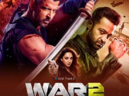 War 2 Telugu States Theatres List War 2 Trailer to be screened in theatres in Telugu States