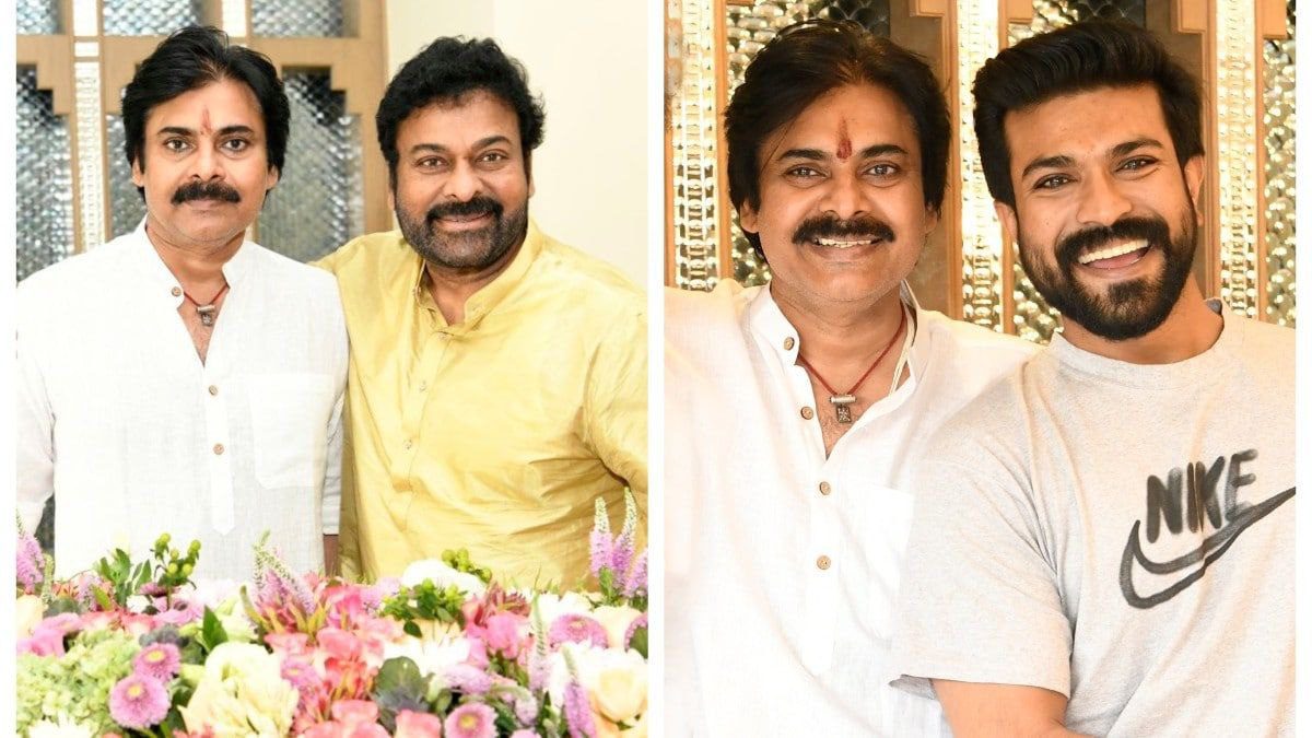 Two Years of Mega Slump - Time for a Comeback Chiranjeevi Pawan Kalyan and Ram Charan all face big failures Bhola Shankar, Game Changer and Hari Hara Veera Mallu Big Failulres Mega Heroes need to give a strong comeback