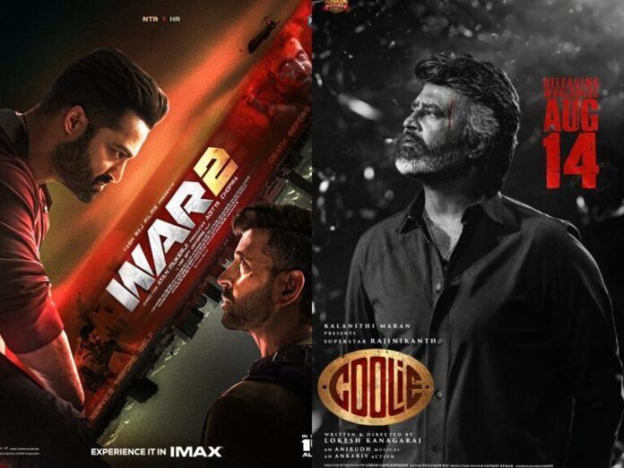 Coolie and War 2 Trailers disappoint fans War 2 and Coolie set for August 14 Clash
