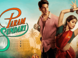 Sidharth Malhotra and Janhvi Kapoor's Param Sundari Movie Review Param Sundari fails to meet expectations